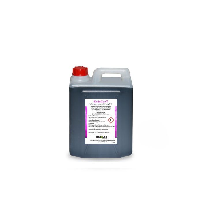 CHT2000-KadoCur T - Kalium­perman­ganat Lösung 5 % - Koi Karpfen - 2000 ml Flasche