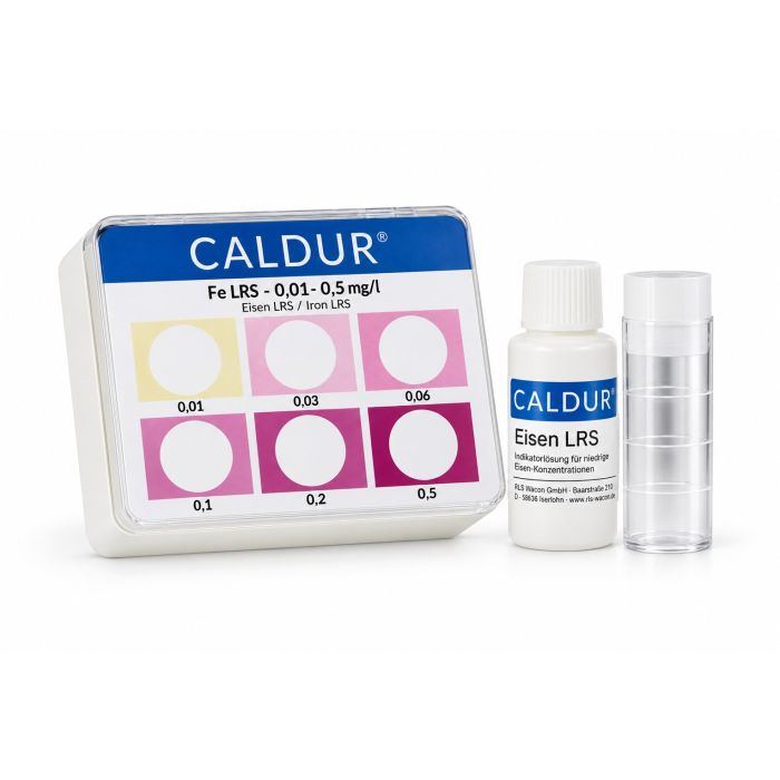 RL1003-Eisen Testset LRS colorimetrisch – CALDUR 0,01–0,5 mg/l Fe