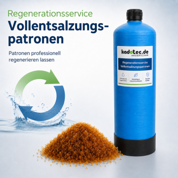HAVEP-Mischbettharz im Austausch (Patrone) / regenerierbares VE-Harz