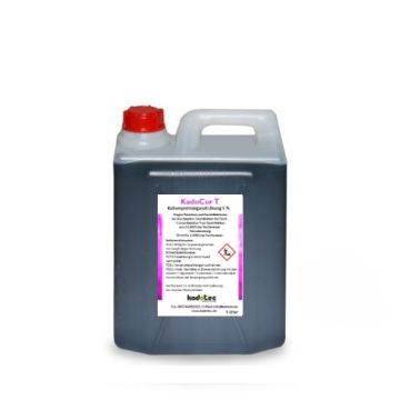 CHT2000-KadoCur T - Kalium­perman­ganat Lösung 5 % - Koi Karpfen - 2000 ml Flasche