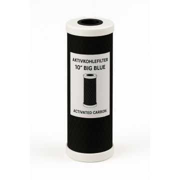 AKFBB10-Aktivkohlefilter 10 Zoll Big Blue gegen Chlor und Organic